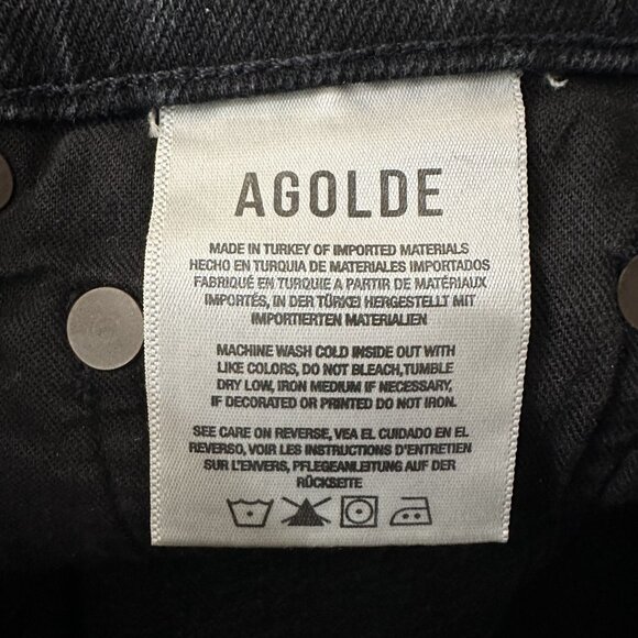 AGOLDE Nico High Rise Slim Jeans in Cassette - Picture 11 of 15